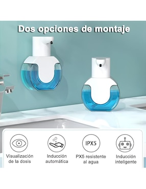 Dosificador jabón convencional Wünd de plástico