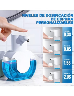 Dosificador jabón convencional Wünd de plástico