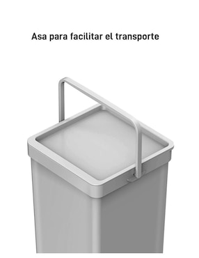 Bote de basura Eko Extraible de plástico