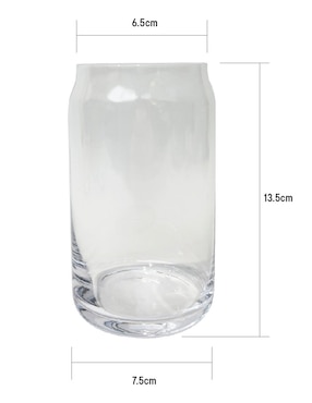 Set vasos Kitchen Lab de vidrio con 4 piezas
