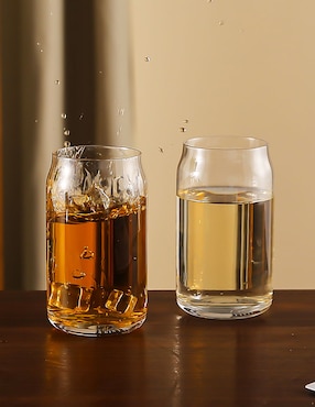 Set vasos Kitchen Lab de vidrio con 4 piezas