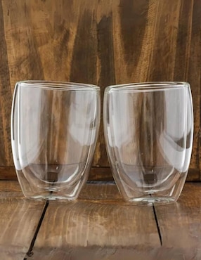 Vaso Stovmex Doppio de vidrio