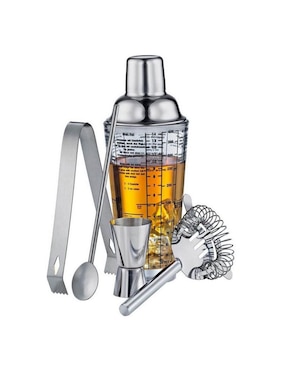 Set bar Cilio Cosmopolitan de acero inoxidable