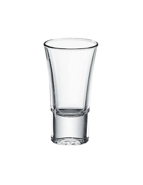 Set de tequileros Borgonovo Senior de vidrio con 6 piezas
