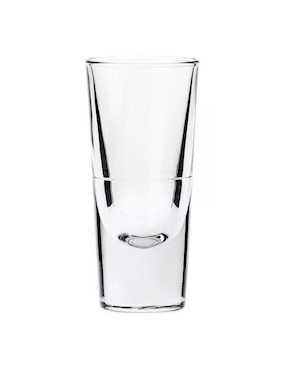 Set de tequileros Borgonovo Rocky de vidrio con 6 piezas
