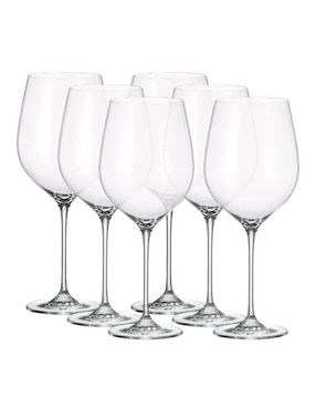 Set de copas para cóctel Bohemia Uria de vidrio