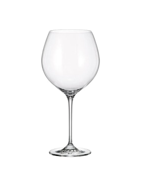 Set de copas para vino Bohemia Uria de vidrio