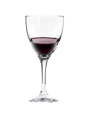 Set de copas para vino Borgonovo Venere de vidrio