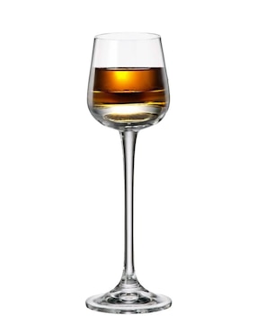 Set de copas para licor Bohemia Ardea de vidrio