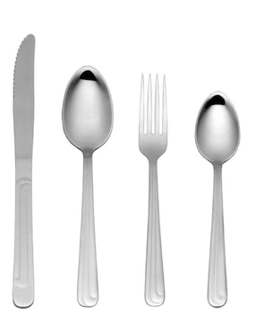 Set cubiertos Moven Aquila de acero inoxidable 24 piezas