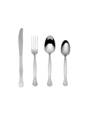 Set cubiertos Moven Althea de acero inoxidable 24 piezas