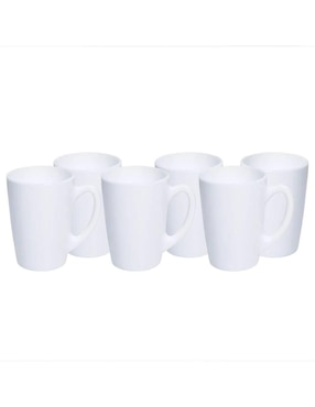 Set de tazas té Luminarc Morning 6 piezas