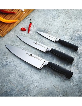 Set de cuchillos utilitario Zwilling J.A. Henckels Ag four stars 3 piezas