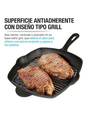 Sartén grill Casa Litus de hierro fundido