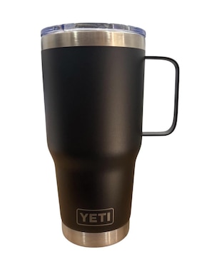 Termo Yeti De Acero Inoxidable Rambler Coffe Con Tapa Push Pull 1.2 L