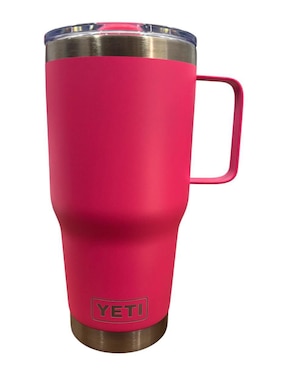 Termo Yeti De Acero Inoxidable Rambler Coffe Con Tapa Push Pull 1.2 L