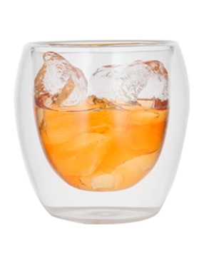 Set vasos Storyland Doble Pared de vidrio con 4 piezas