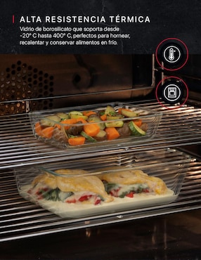 Set contenedores Cookify de vidrio 3 piezas