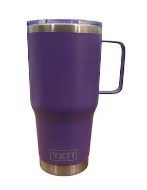 Termo Yeti De Acero Inoxidable Rambler Coffe Con Tapa Push Pull 887 Ml