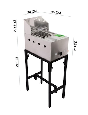 Freidora de aceite Mindejal 9 L