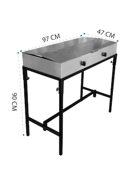 Comal para tortillas Mindejal de acero