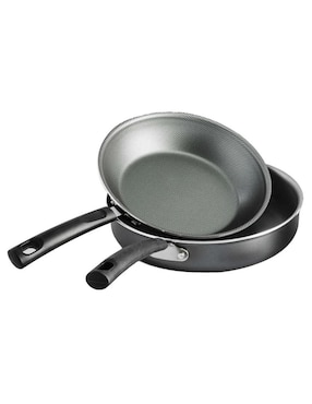 Batería de cocina Tramontina de aluminio anodizado antiadherente zafiro 10 piezas