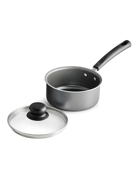 Batería de cocina Tramontina de aluminio anodizado antiadherente zafiro 10 piezas