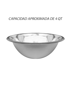 Tazón Mindejal de acero inoxidable