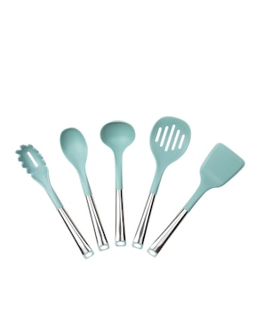Batería de cocina Jade Cook de aluminio antiadherente cerámica 17 piezas