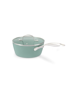 Batería de cocina Jade Cook de aluminio antiadherente cerámica 17 piezas