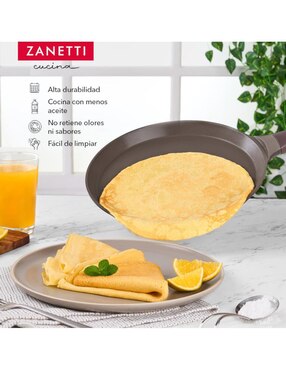 Set de sartenes Zanetti de aluminio 2 piezas