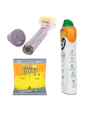 Set esponja multiusos Scrub Daddy 4 piezas