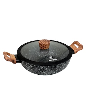 Sartén Wok con tapa Westinghouse de aluminio forjado