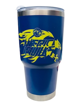 Termo Fartmex de acero inoxidable con tapa push pull 887 ml