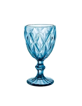 Set de copas para agua Vencort de vidrio