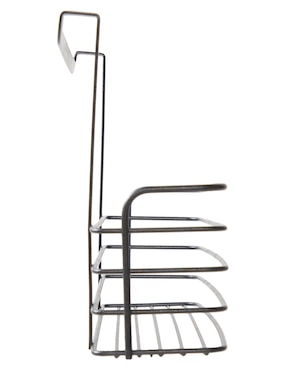 Canasta Metaltex de acero inoxidable