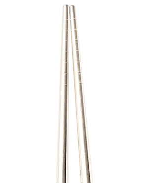 Palillos chinos Metaltex de acero inoxidable