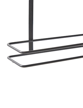 Portarrollos de acero inoxidable Metaltex 1 rollo
