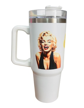 Termo Fartmex de acero inoxidable Marilyn Monroe Edition con tapa rosca 887 ml