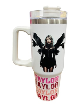 Termo Fartmex de acero inoxidable Taylor 1989 con tapa rosca 887 ml