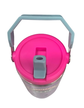 Termo Fartmex de acero inoxidable con tapa push pull 887 ml