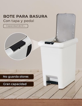 Bote de basura Agbox de plástico