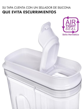 Set contenedores Agbox de acrílico 6 piezas
