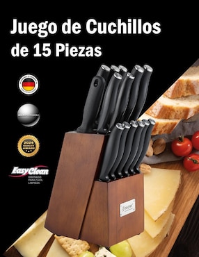 Set de cuchillos utilitario Bogner 15 piezas