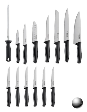 Set de cuchillos utilitario Bogner 15 piezas