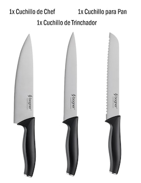 Set de cuchillos utilitario Bogner 15 piezas