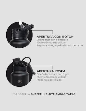 Termo Buffer de acero inoxidable Paine con tapa rosca 1.2 L