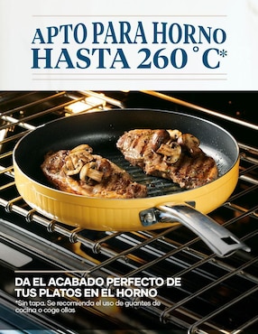 Batería de cocina Farberware 13548 de aluminio antiadherente convencional 10 piezas