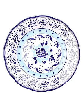 Plato trinche Vencort de cerámica 6 piezas