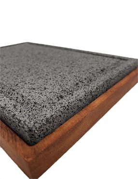Comal Wood Planks Mx Piedra Volcánica acero